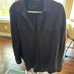 rag & bone Women's Dark Brown Shaket